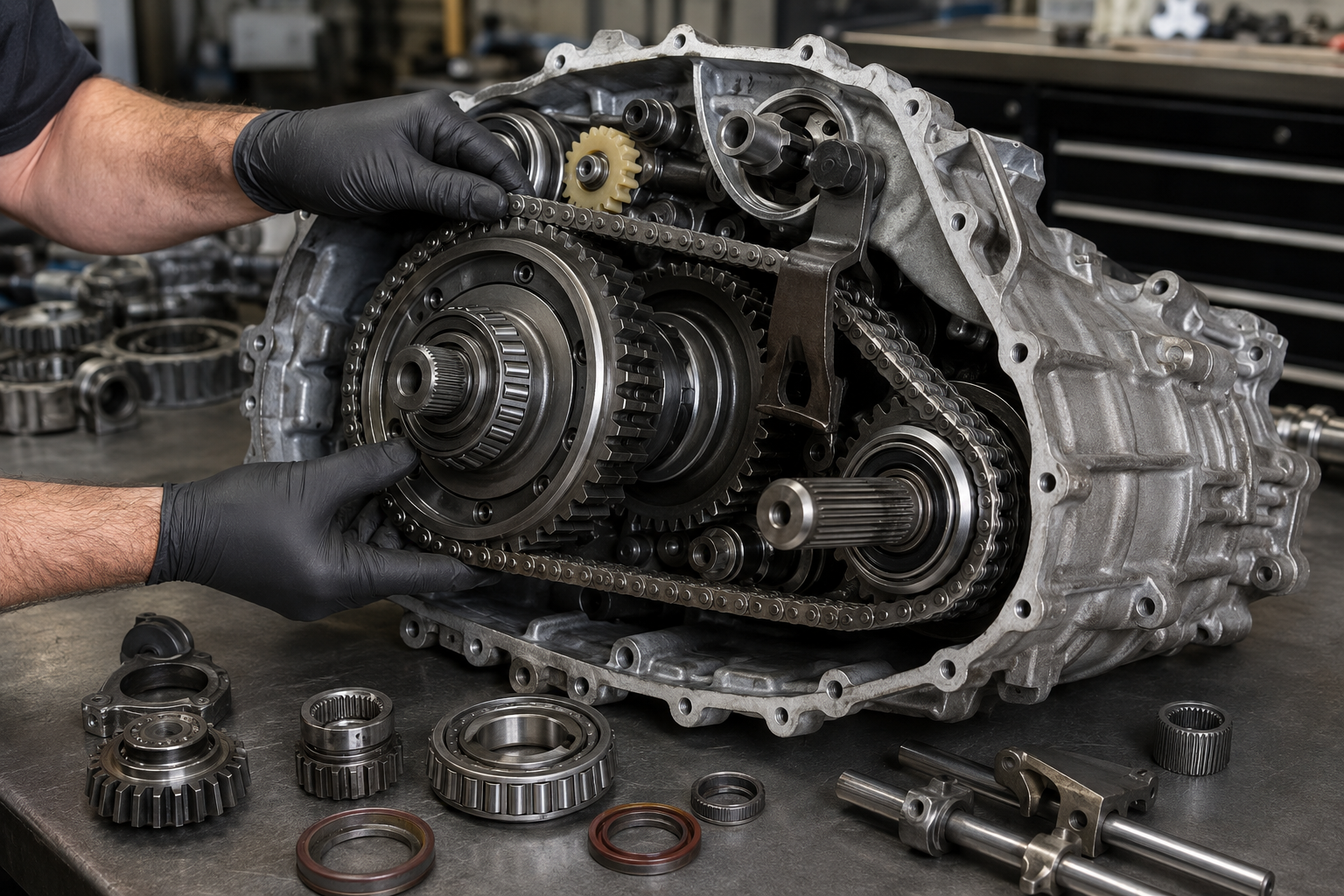 transfer case inspection