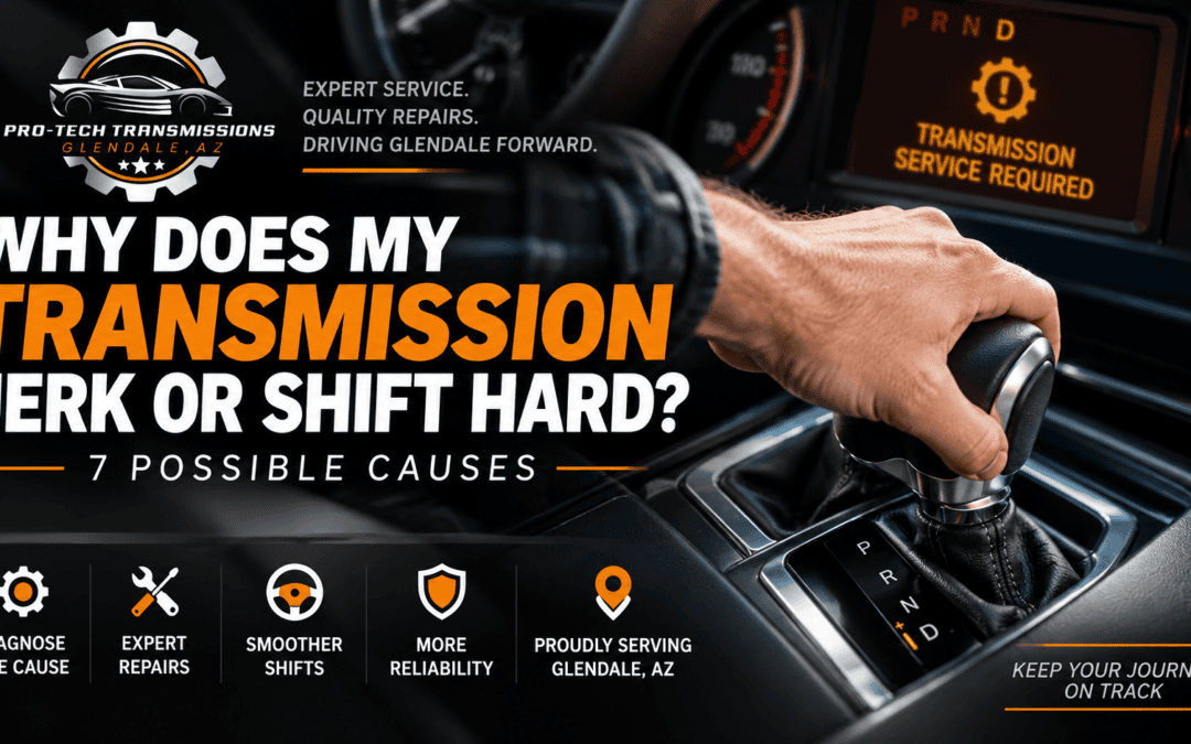 Why Does My Transmission Jerk or Shift Hard? 7 Possible Causes